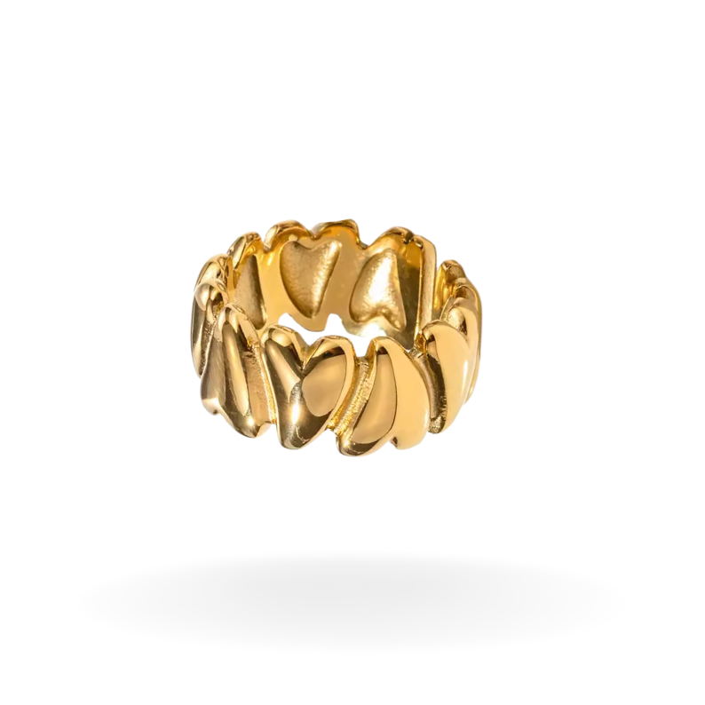 Amore Gold plated Ring